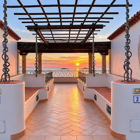 Big Pevero Sea View House 8 Three Bedrooms Ferienhaus *